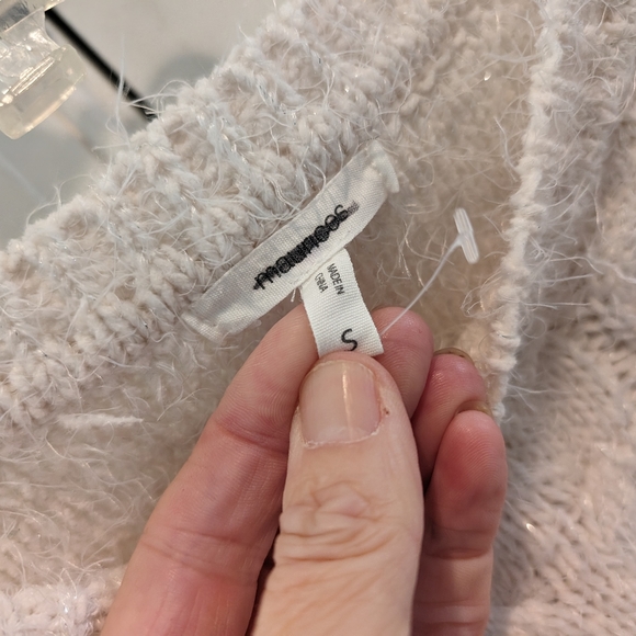 Maurices Cable Knit Cream Sweater S New! - Picture 4 of 10